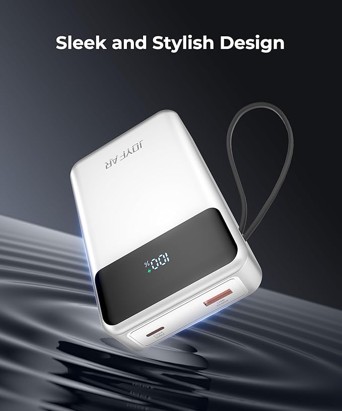 Portable-Charger-Power-Bank Travel Essentials Battery Pack USB C 30000mAh Built - Image 8