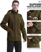 iCreek Rain Suit Waterproof Jacket - Image 2