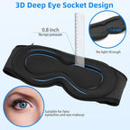 3D Sleep Mask with Bluetooth Headphones, Sleeping Headphones - Image 5