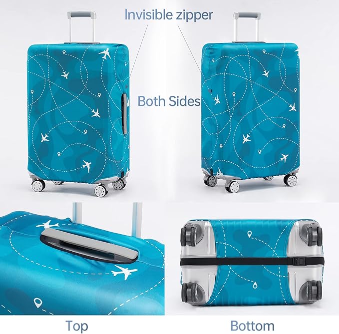 Travelkin Luggage Covers With Tag - Image 2