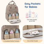 mommore Diaper Bag Expandable Large Baby Bag - Image 4