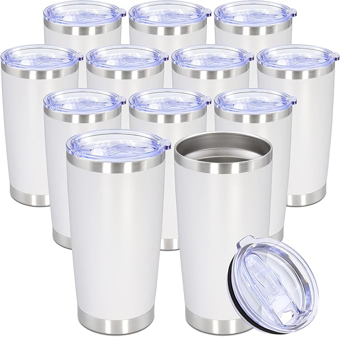 20oz Tumbler Bulk Stainless Steel Tumbler Cup by AUWBON