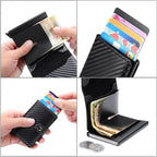 Card Holder, Men Credit Card Holder, Slim Card Case Front Pocket - Image 4