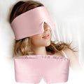 Silk Sleep Mask for Women and Men, Side Sleeper, 22 Momme Pure Mulberry Silk by Unknown