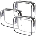 Lermende 2pcs Clear Toiletry Bag TSA Approved Travel Bag, Carry On by Lermende