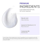 Gentle Exfoliating Face Wash  AHA BHA Cleanser for Oily & Sensitive Skin - Unclogs Pores- Smooths Texture- Soothes Irritation Anti Aging Face Cleanser (4 oz)
