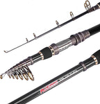 PLUSINNO Fishing Rod, Telescopic Fishing Rod and Reel Combo, Collapsible Travel - Image 4