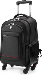 StarCloud 4-Wheel Rolling Backpack 45L: 17.3-Inch Roller Travel Laptop Backpack by STARCLOUD