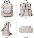 Shrrie Vegan Leather Laptop Backpack - Image 5