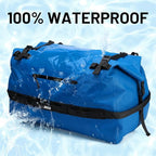 MIER Large Waterproof Duffel Bag Rolltop Dry Backpack Duffle Bags - Image 2
