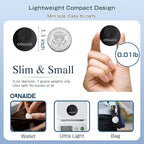Air-Tags-2 Pack, Smart Air Tracker Tag, Waterproof Key Finder Tracking Device - Image 6