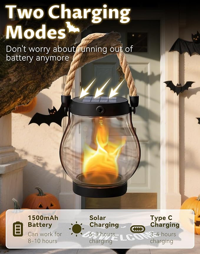 Kaliqo Solar Lantern Outdoor Lights - Image 4
