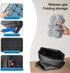 Grey Travel Seat Cushion – Portable Inflatable 3D Air Cell Seat Cushion - Image 5