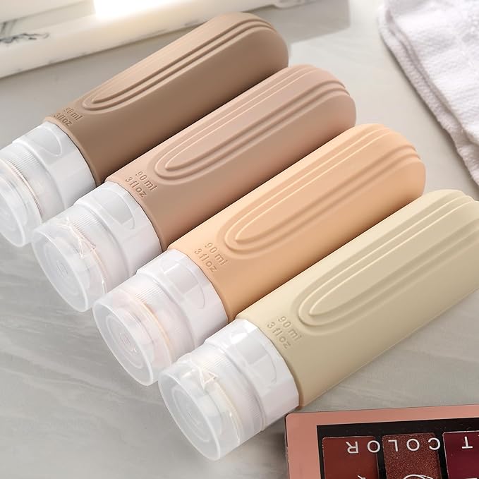 Travel Bottles for Toiletries, Tsa Approved 3oz Travel Size Containers BPA Free - Image 5