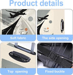 Travel Luggage Cover Washable Suitcase Protector Anti-Scratch, Stretchable Fit - Image 3