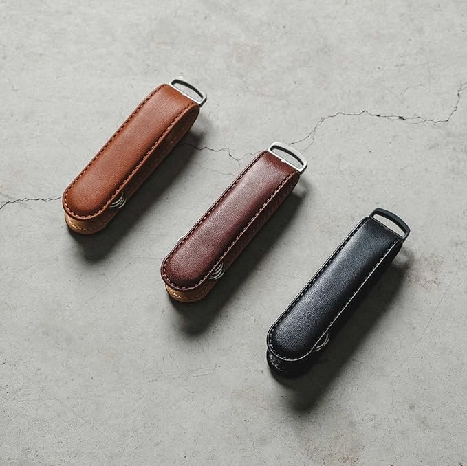 Jibbon Italian Premium Leather Key Organizer - Image 5