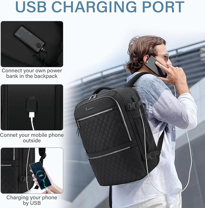 Travel Backpack, 30L Carry on Backpack - Image 6