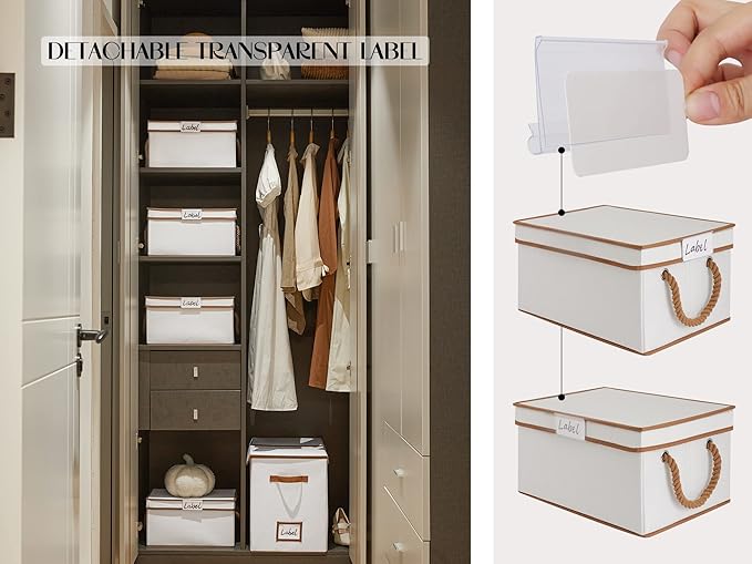 LoforHoney Home Fabric Storage Bins - Image 3