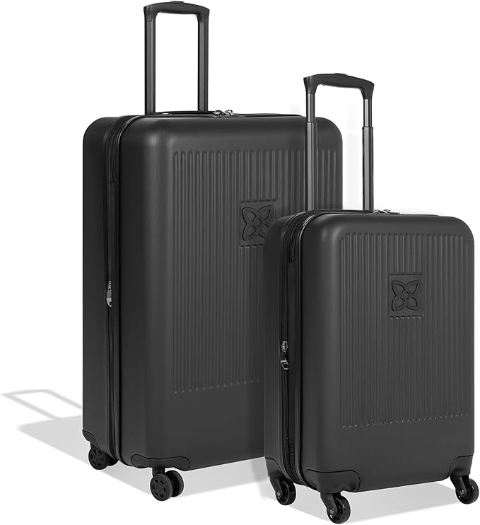 Sherpani Meridian Nesting Luggage Set, 2 Piece Rolling Luggage Set, Travel by SHERPANI