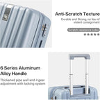 Hanke Expandable Hardshell Luggage Sets 3 piece Carry on Luggage - Image 8