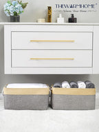 TheWarmHome Fabric Storage Bins Baskets - Image 2