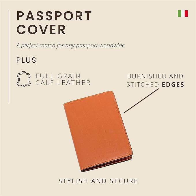 Maruse Italian Leather Passport Cover - Image 2
