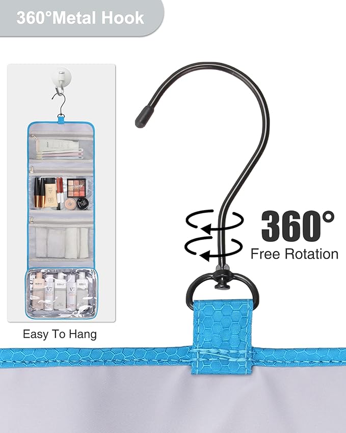 Relavel Travel Hanging Toiletry Bag - Image 4