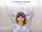 LC-dolida Sleep Mask with Bluetooth Headphones Bluetooth Sleep Mask Sleep - Image 4