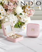 Vlando Travel Essentials for Women Jewelry Box, Travel Accessories for Teen - Image 2