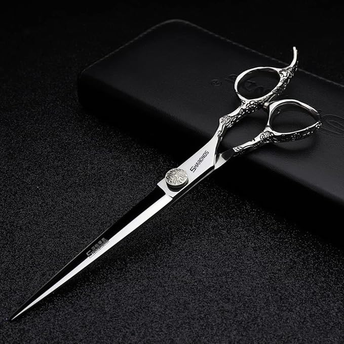 Professional Stainless Steel Hair Clippers for Hairdressers - 6/7/7.5/8/9-inch Sharp Blades (6 inch-4pc)