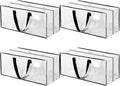 4 Pcs 24 Gallon Large Moving Bags by Clysee