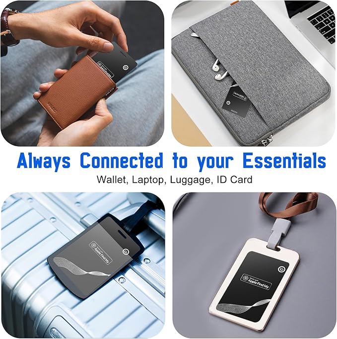 Wallet Tracker Card, Rechargeable Finder, Works - Image 7