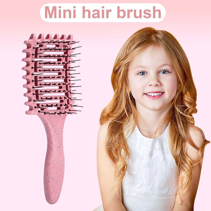 Curl Defining Brush,2024 Curly Hair Brush,Vented Hair Brush for Detangling, Shaping and Defining Curls For Women and Men Less Pulling (2Pcs Green)