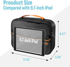 Electronics Travel Organizer, Large Double Layer Portable Waterproof Travel - Image 6