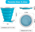ME.FAN Silicone Collapsible Travel Cup - Image 2