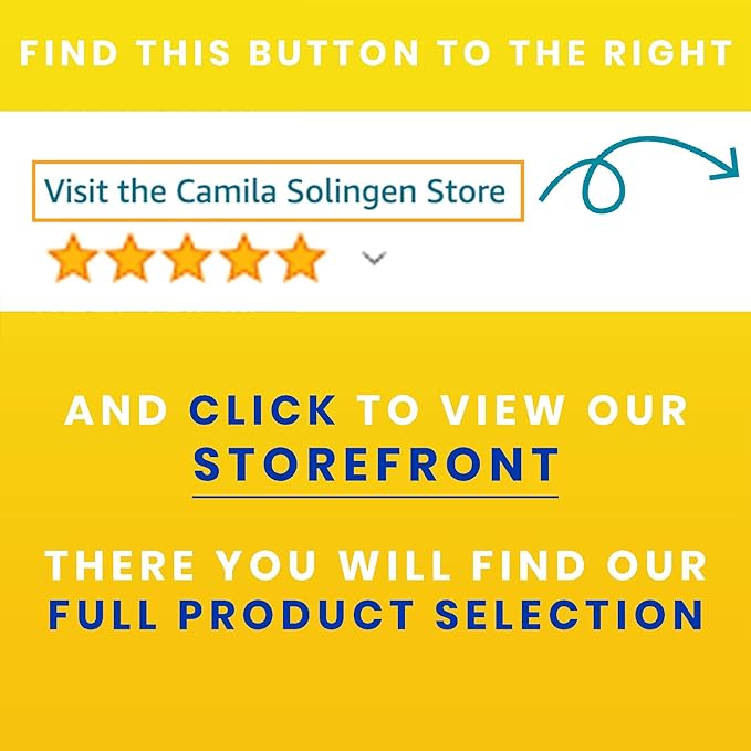 CS07 Hair Scissors Professional 5 Inch Very Sharp Grooming Scissors. Razor Edge Barber Hair Cutting Scissor. Stainless Steel Hair Cutting Shears for Salon. Made of in Solingen Germany