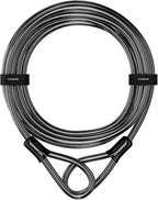 Titanker Bike Lock Cable, 12mm Thick Security Cable by Titanker