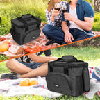 OPUX Soft Cooler Bag, Insulated Collapsible Lunch Cooler Bag - Image 6