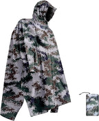 longsinger Hooded Rain Poncho for Adult by LONGSINGER