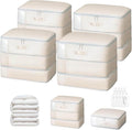 DIMJ Comforter Storage Bag - 110L Large Capacity Ultra Space Saving Self by DiMJ