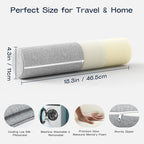 Neck Roll Pillow, Memory Foam Neck Support Pillows, Round Neck Pillows - Image 7