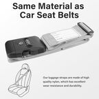 Luggage Straps, 2 Pack Adjustable Heavy Duty Cross Suitcase Straps - Image 4