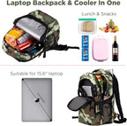 OUTXE Cooler Backpack Insulated 22L Lunch Backpack Cooler Bag Daily Backpacks - Image 2