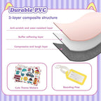 20" Ride-On Travel Suitcase for Kids, Cute Ear Toddler Carry on Luggage - Image 2