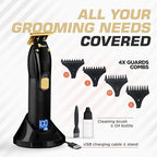 Fagaci Men's Hair Trimmer - Turbo Power with Precise Cutting, Adjusted Zero Gap Blades for Clean and Fine Cuts