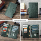 CONTACTS Full Grain Leather Family Passport Holder - Image 8