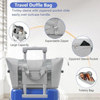 Merax Luggage Set 3 Piece, 20 Inch Carry on Spinner Suitcase - Image 9