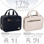 NISHEL Travel Toiletry Bag for women, Portable Hanging Organizer for - Image 3