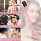 BRUSHZOO Hair Brush Set, Hair Brushes for Women Men kid Wet Dry All Hair Detangling Parting Styling