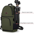 MOSISO Camera Sling Bag, DSLR/SLR/Mirrorless Camera Backpack Case Shockproof - Image 3